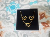 Simple heart necklace