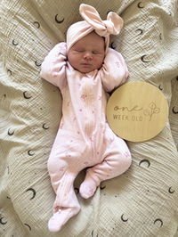 Choc Moon Swaddle