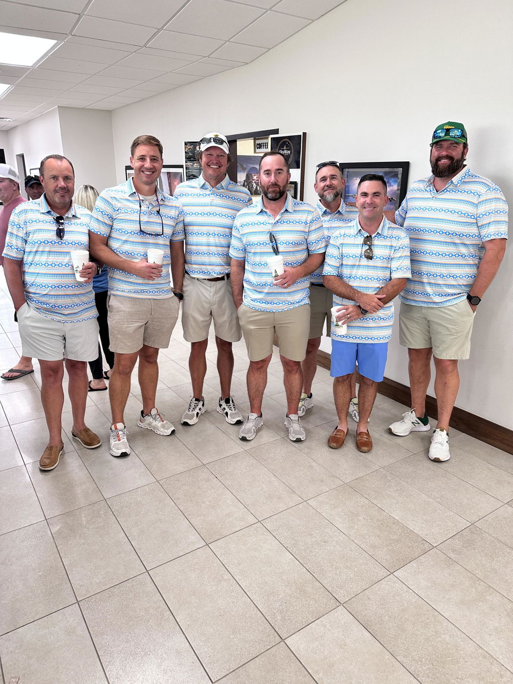 Men's Print Performance Polo