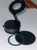Orvix Premium Magnetic Vacuum Phone Holder – 360° Foldable Mount for Car, Mirror & Desk | Compatible with All Smartphones