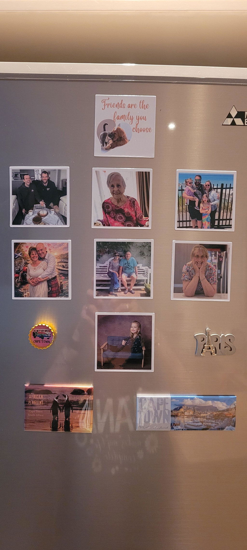 MagnaPix Photo Fridge Magnets (set of 8)