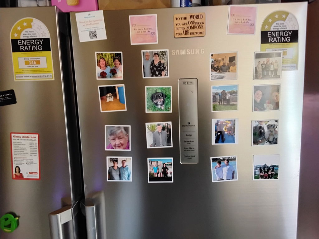 MagnaPix Photo Fridge Magnets (set of 8)