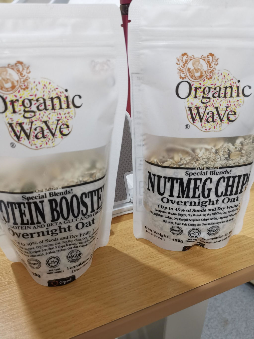 Mamami Organic Wave Overnight Oat (120g)