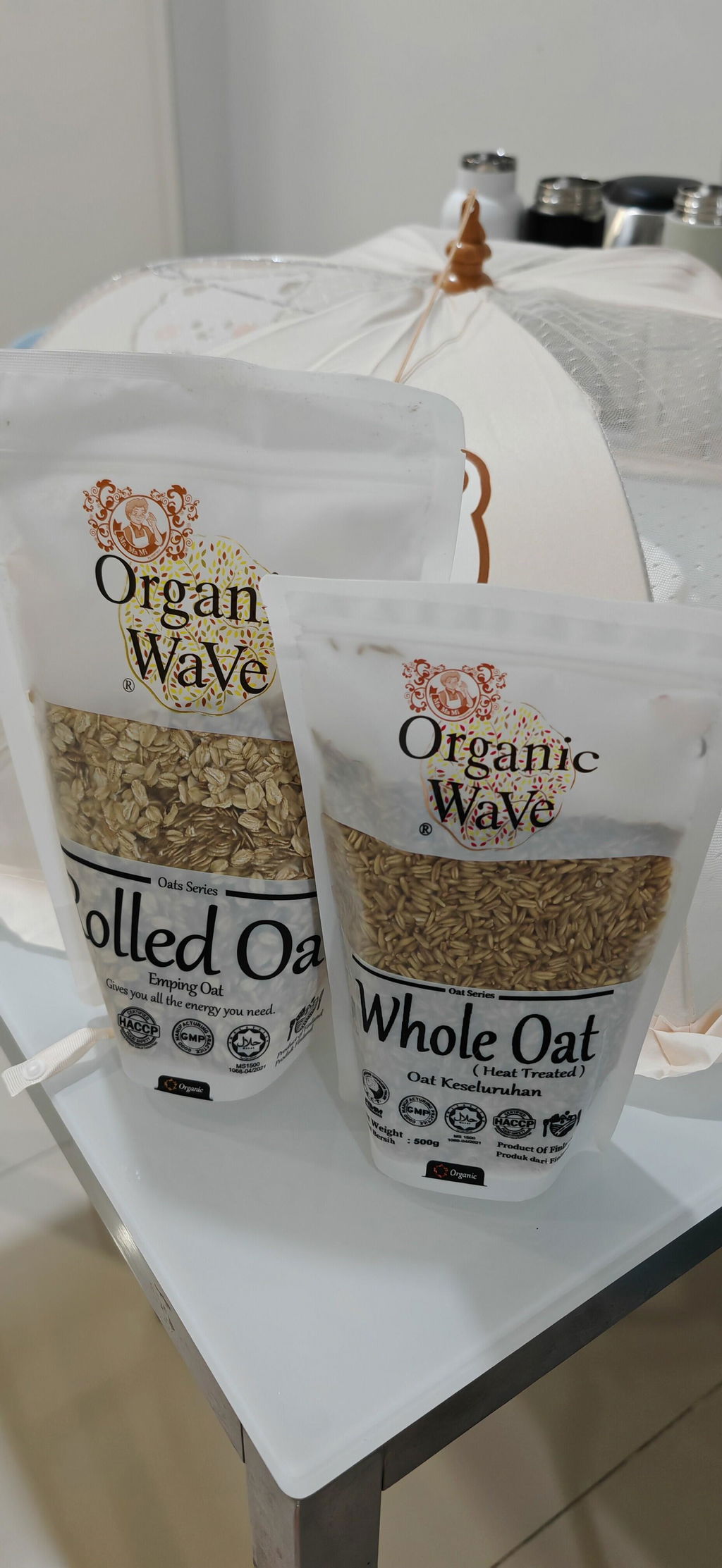 Mamami Organic Wave Oat Bran (500g)