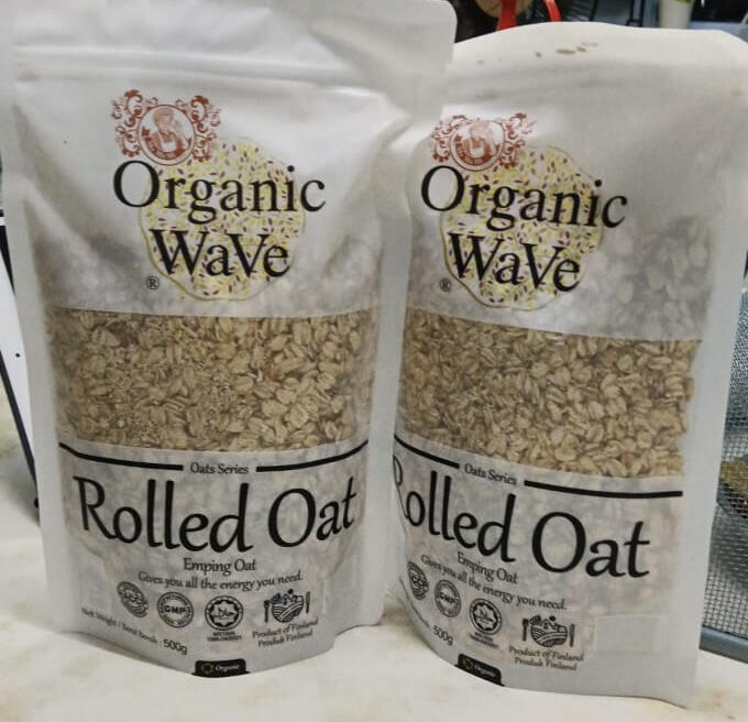 Mamami Organic Wave Rolled Oat (500g)