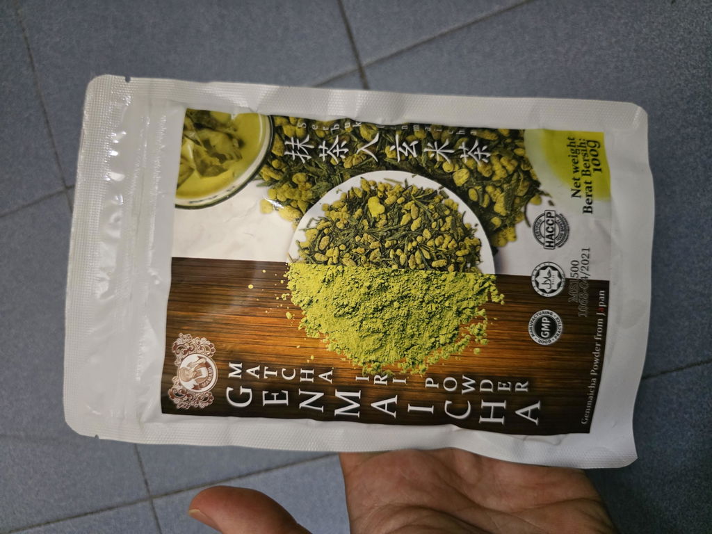 Mamami Genmaicha Matcha-Iri Powder from Japan 100g