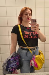 Jawbreaker Bite Back - sort strikket topp