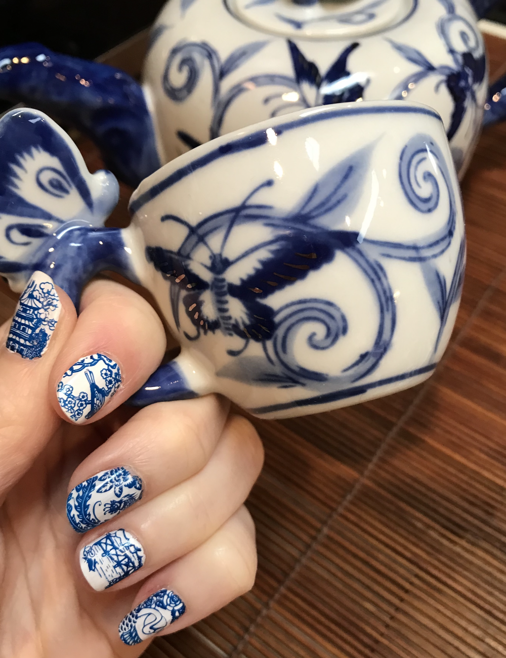 Porcelain (m252) - Nail Stamping Plate