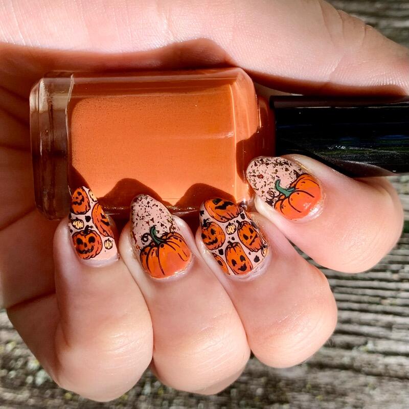 Pumpkin Patch (M520) - Nail Stamping Plate