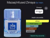 Zimaya Mazaaj Infused Eau de Parfum for Unisex | Maple Prime