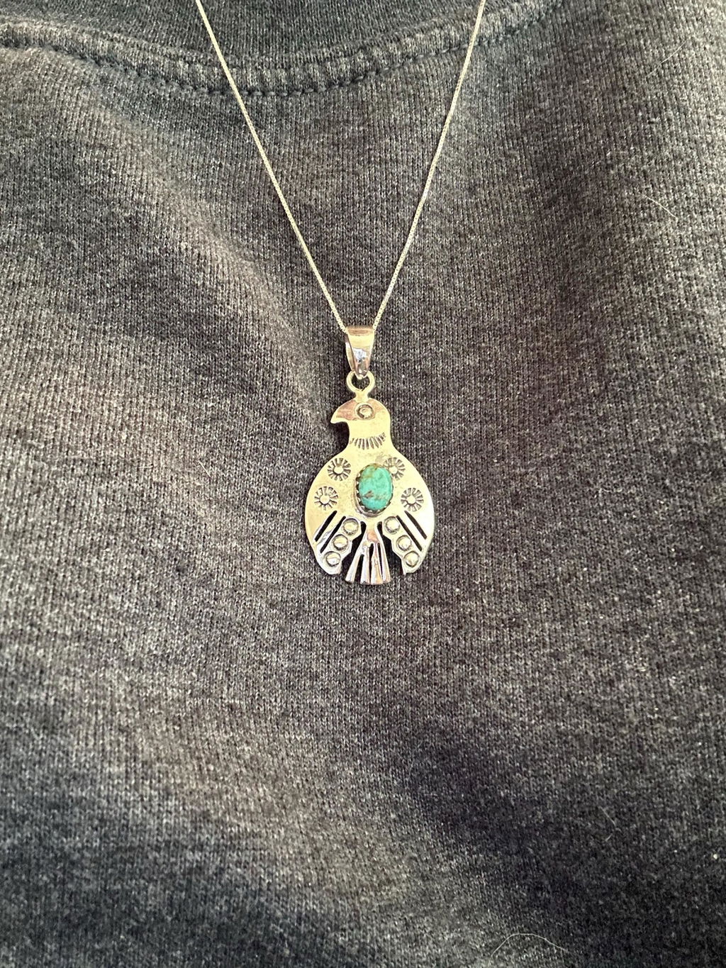 Suy Gemstone Necklace ~ Labradorite ~ Sterling Silver 925 ~MN012