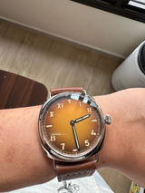 1930s TITAN SAPPHIRE CALI DIAL (YELLOW)