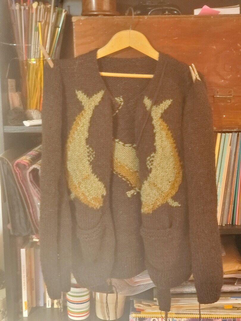 Men's Angler's Pride Cardigan Pattern – Mary Maxim