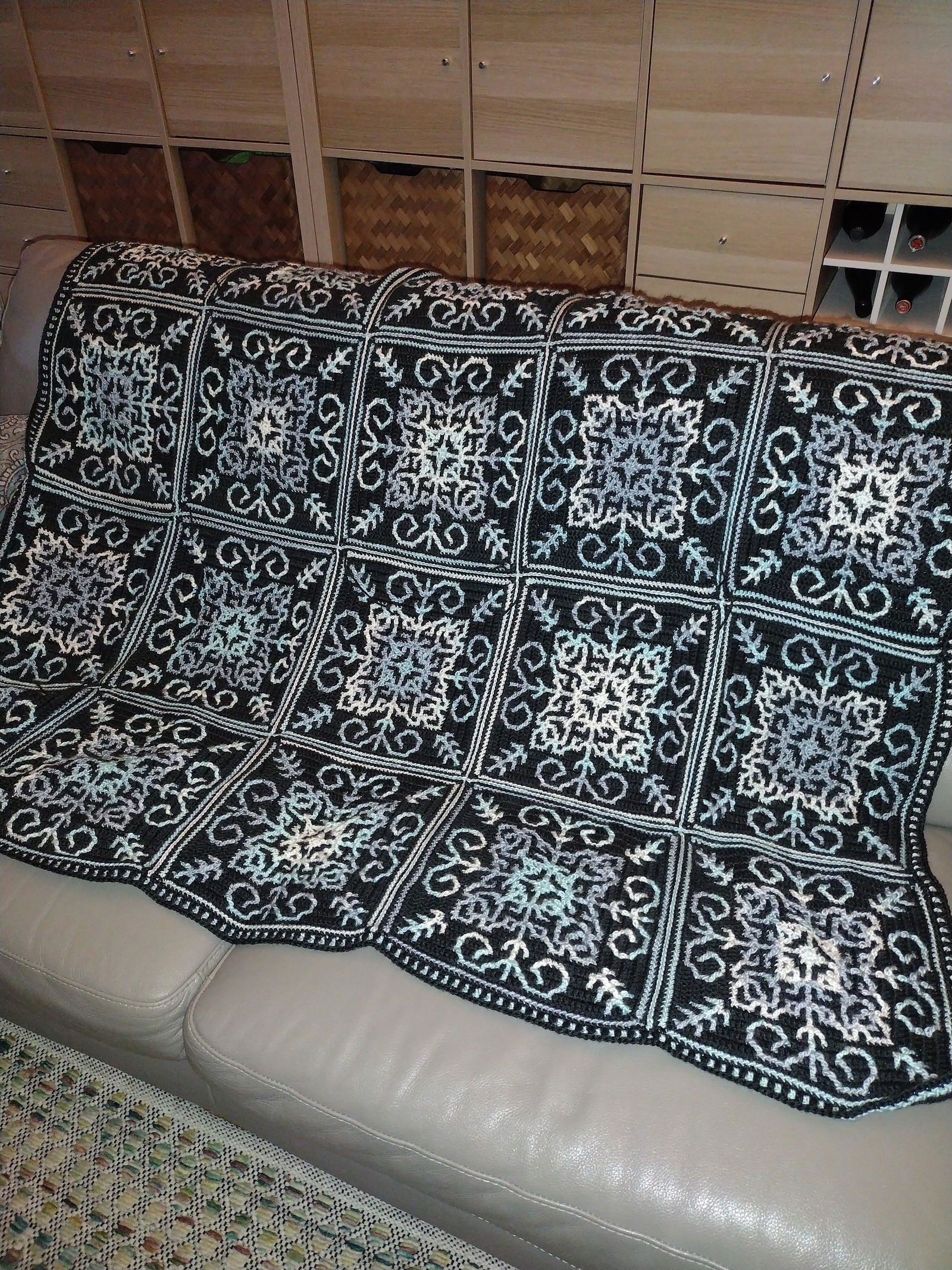 Winterfrost Crochet Afghan – Mary Maxim