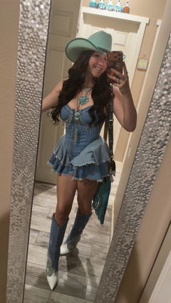 Haven Floral Denim Boot