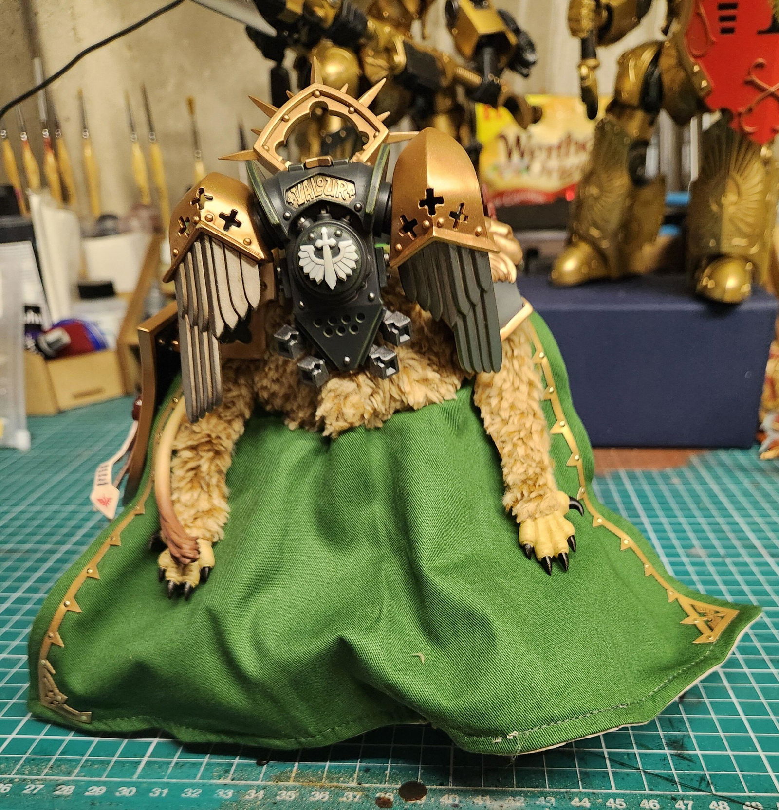 IN STOCK】Custom wired cape set for Joytoy Warhammer 40000 1/18