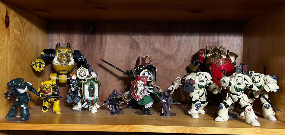 IN STOCK】Custom wired cape set for Joytoy Warhammer 40000 1/18