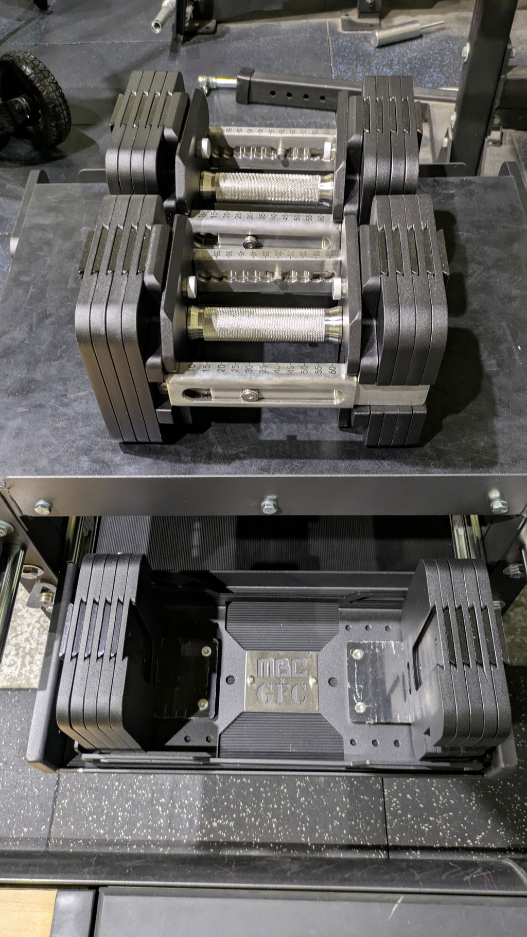 MBC×GFC デュアルアジャスタブルダンベル 35kg 2個セット — MBC POWER SHOP