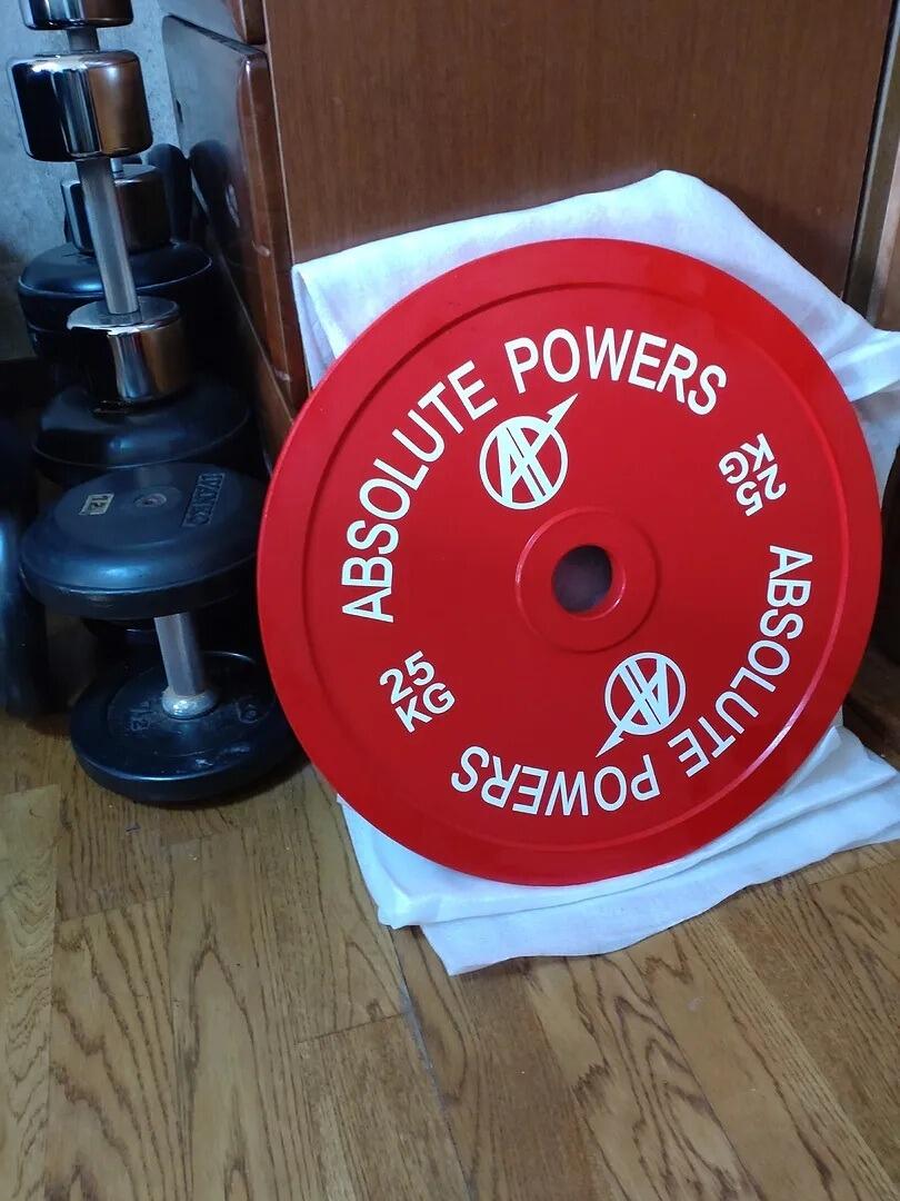 ABSOLUTE POWERS Powerlifting Plates — MBC POWER SHOP