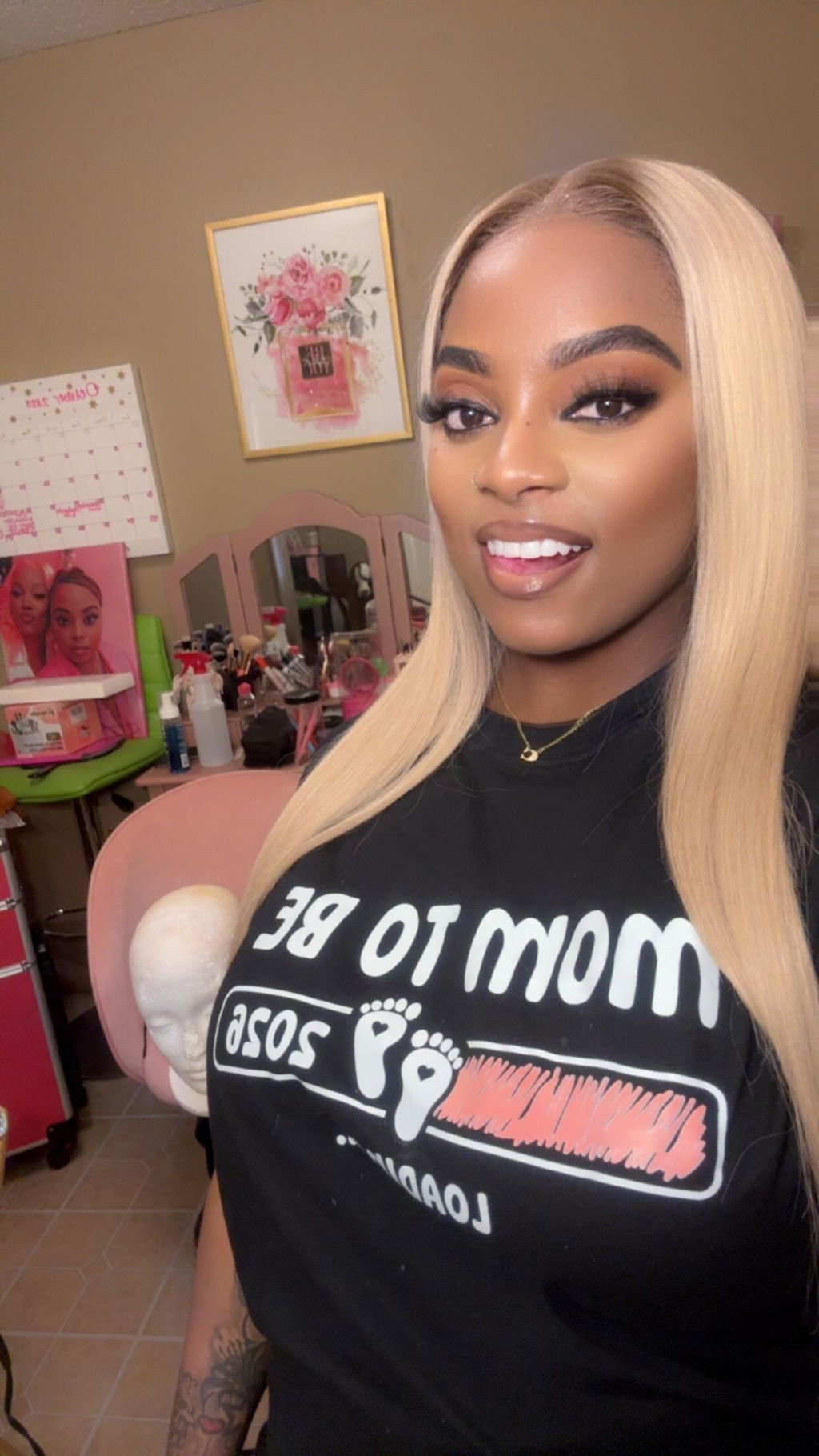 Megalook 13x6 Three-Go™ Ash Blonde Ombre Glueless Wigs Silky Straight With Drawstring 100% Human Hair Wig