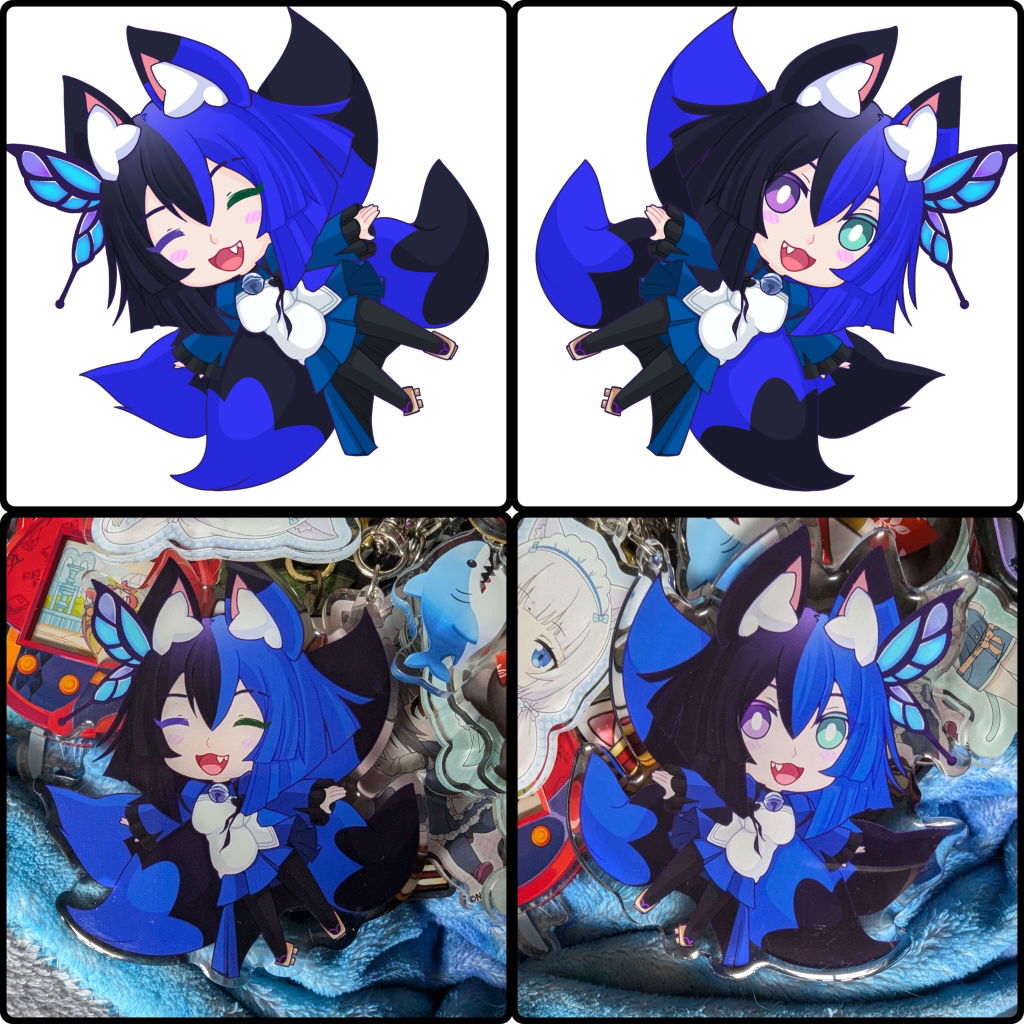 Custom Epoxy Acrylic Keychains/Charms