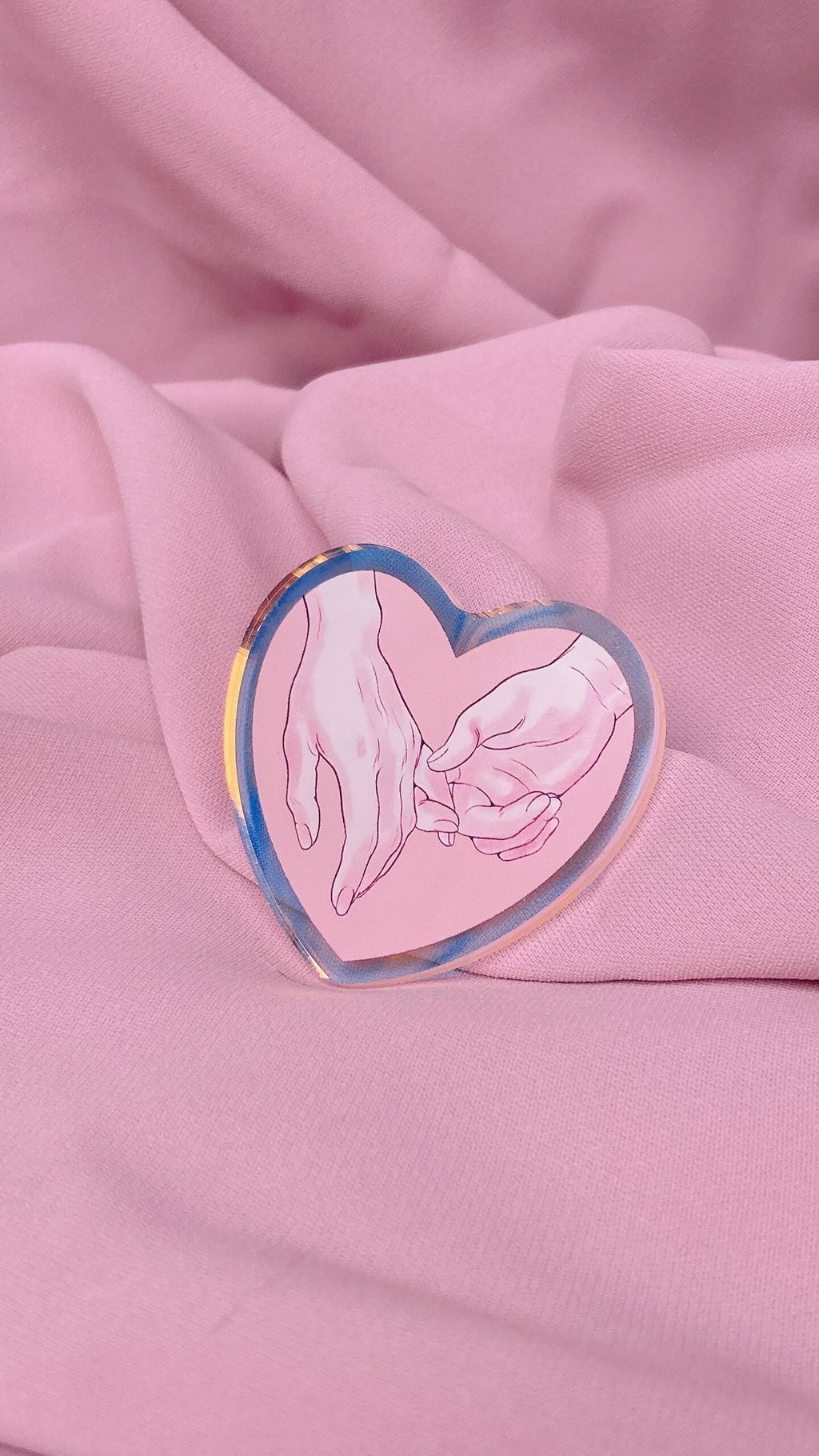 Custom Clear Acrylic Pins