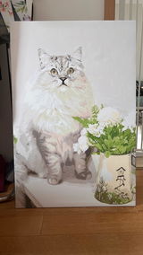 Memorpaw Custom Pet Portrait DIY Oil Painting Paint by Numbers