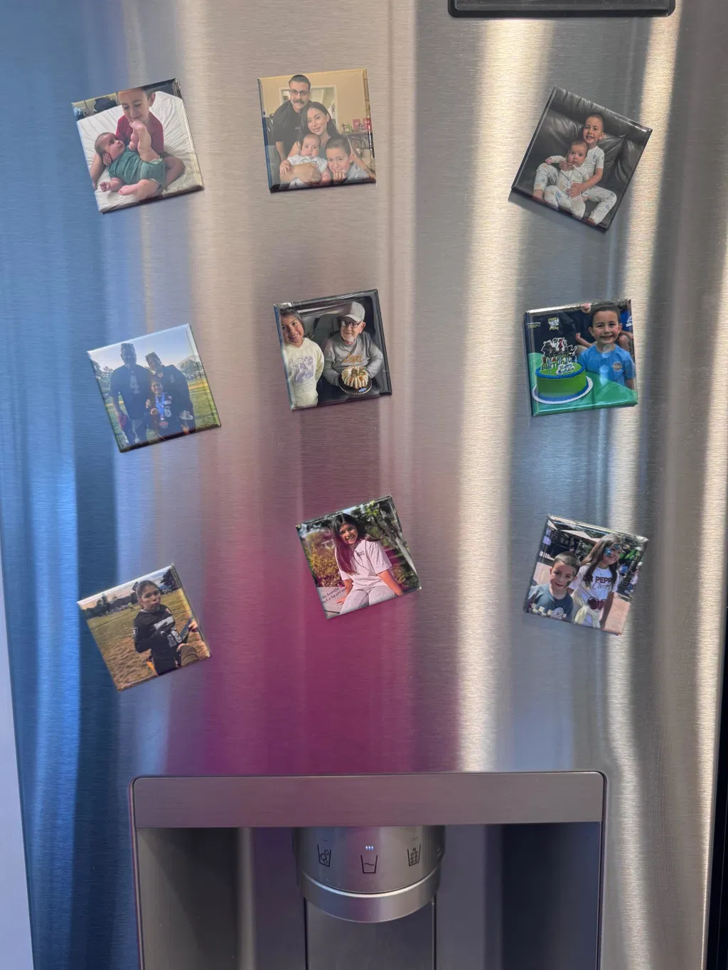 Set of 9 - High Quality Custom Photo Magnets