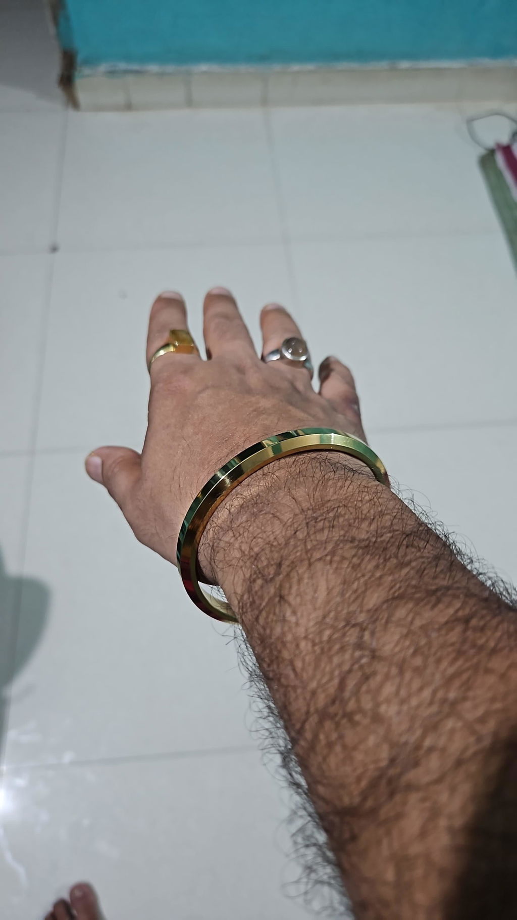 Round Flat Punjabi Kada