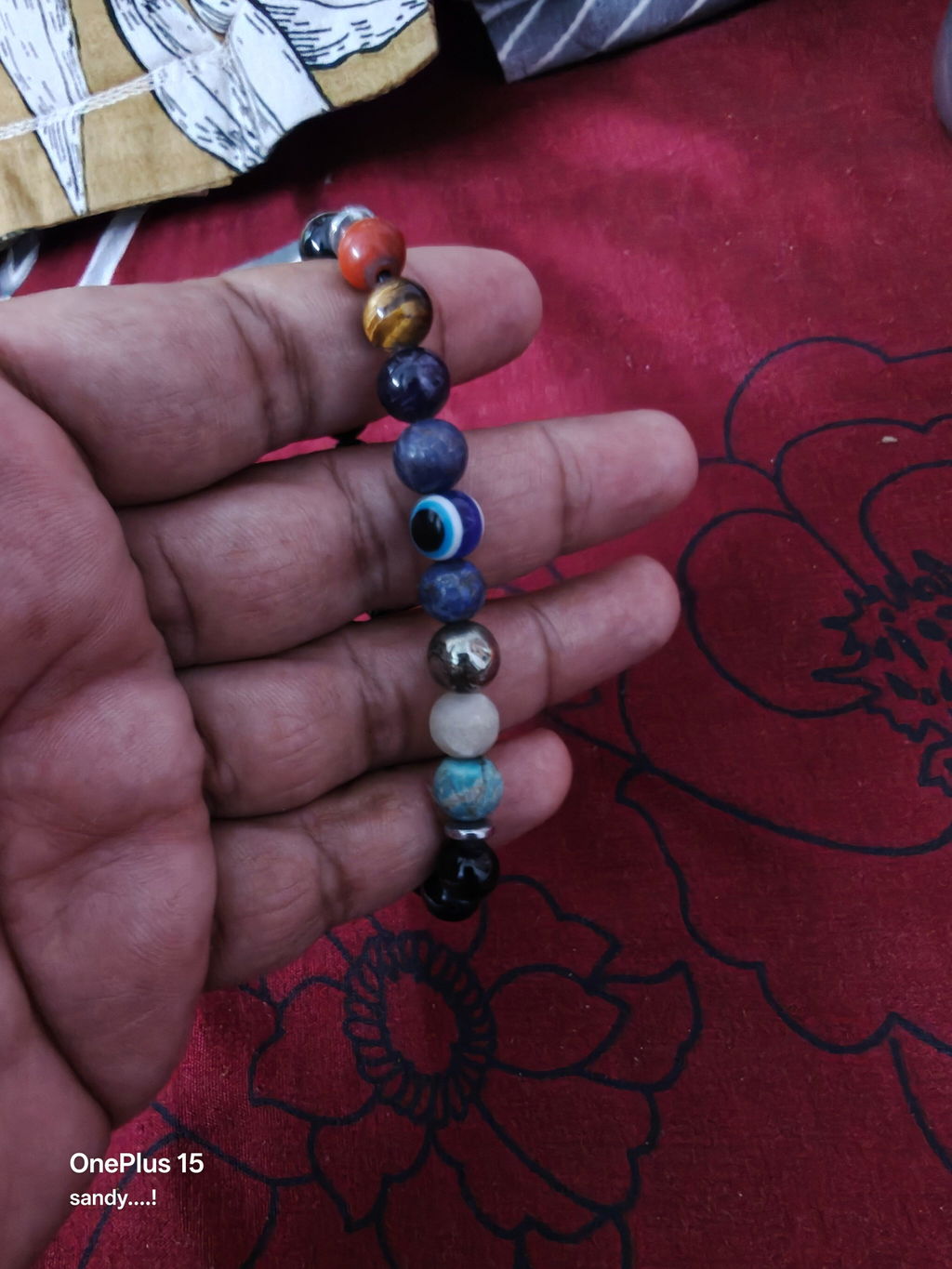Super 9 Chakra Natural Stone Bracelet