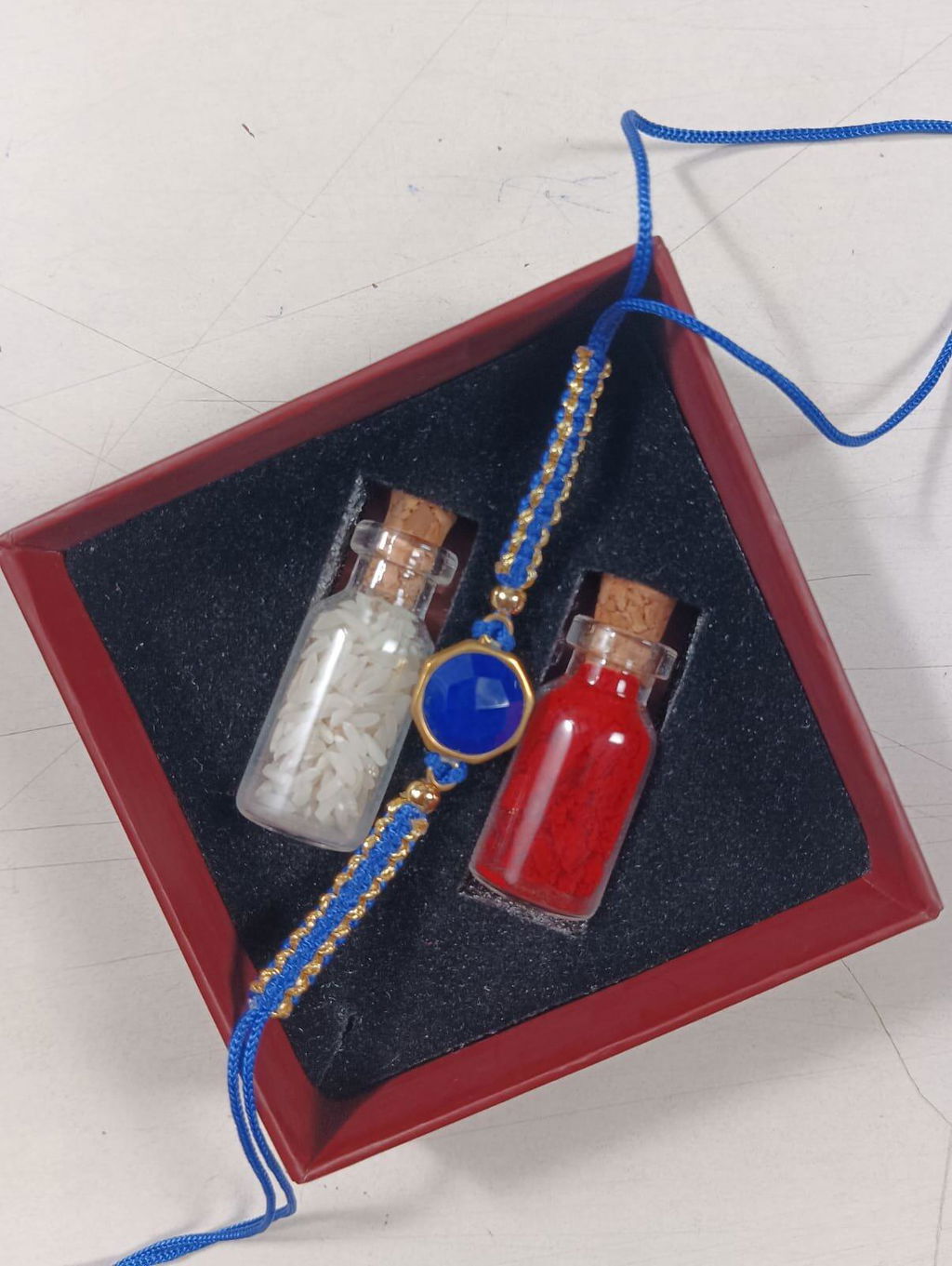 Lapis Lazuli 11 Carat Stone Rakhi