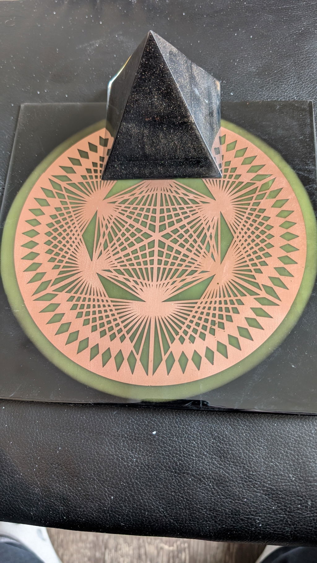 Orgone Pyramid Black Sun Protector 5G