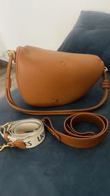 Bolso Hombro Media Luna con Asas Intercambiables