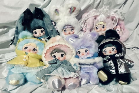 SKULLPANDA × Wednesday Plush（Classic Dress Version） – Miaorizon