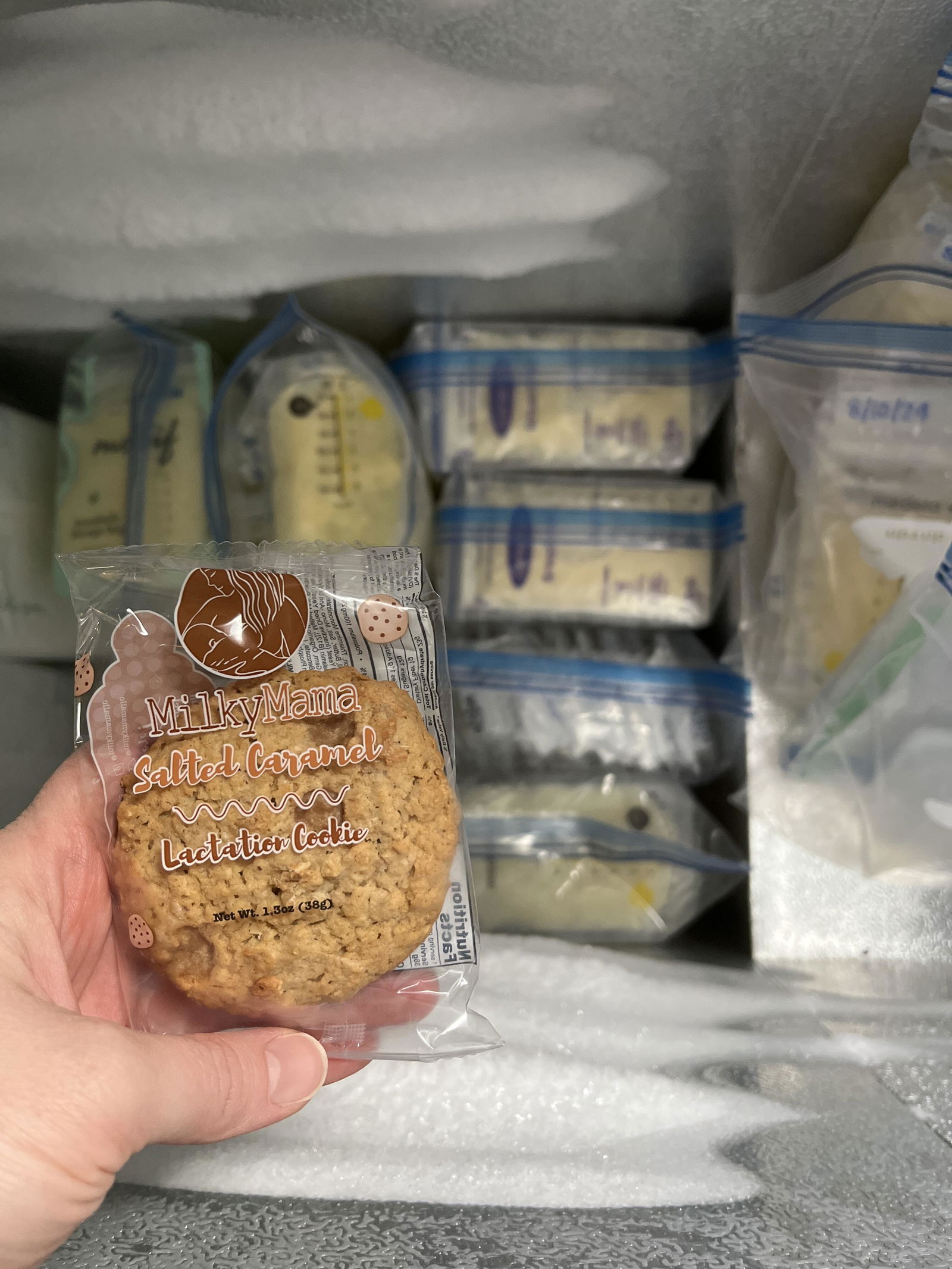 Salted Caramel Lactation Cookies | Lactation Treats – Milky Mama