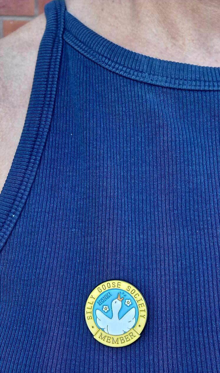 Pin | "Silly Goose Society Member" – Silly Goose Club