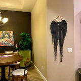 Macrame Angel Wings Halloween Decor for Halloween Wall Decor W53