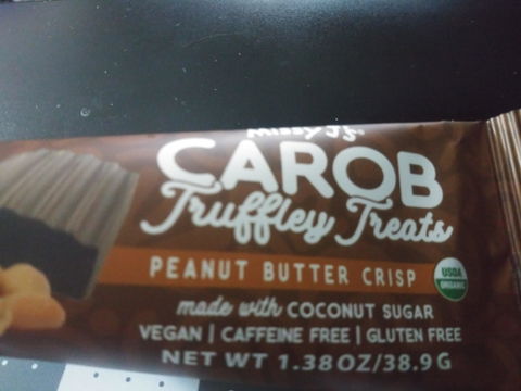 Missy J's Organic Carob Peanut Butter Truffley Treats-3, 12pk