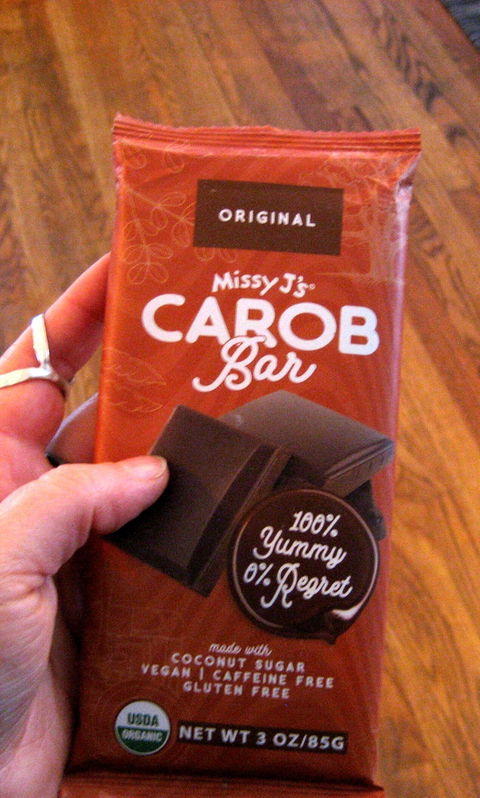 Missy J's Organic Carob Dark Delights Unsweetened Plain Candy Bar- 2, 6, 12pk