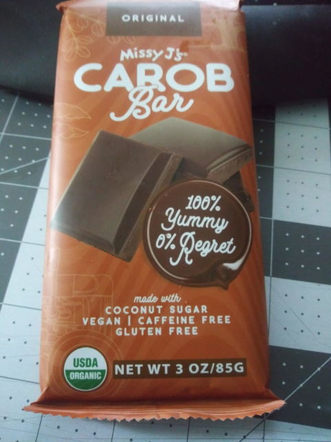 Missy J’s Organic Carob Original Candy Bar - 2, 6, 12pk