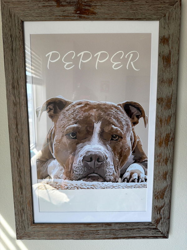 Rob and Lisa's pet portrait