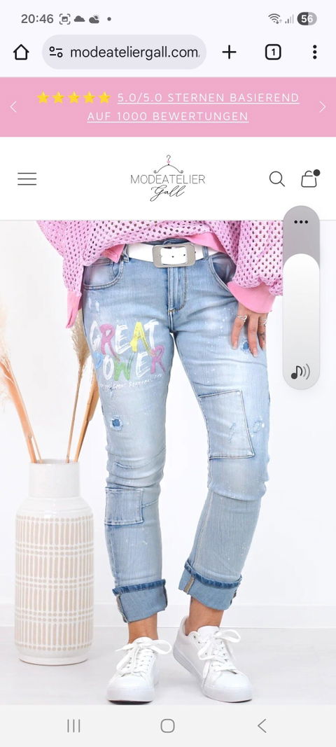 Sexy Woman Jeans „Great Power“