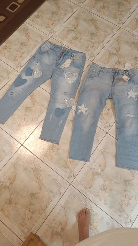 Sexy Woman Jeans "stars"