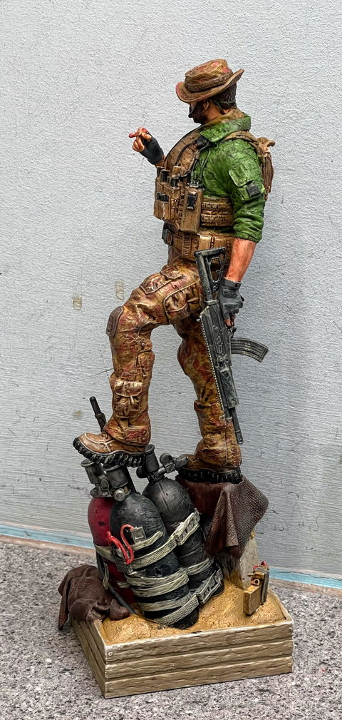 Captain Price (Call of Duty) - 3D Resin Printed - 10th scale (264mm) - Fan Art
