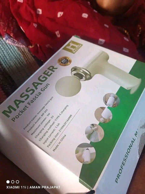 Electric Massage Gun – Deep Muscle Relaxation & Recovery
