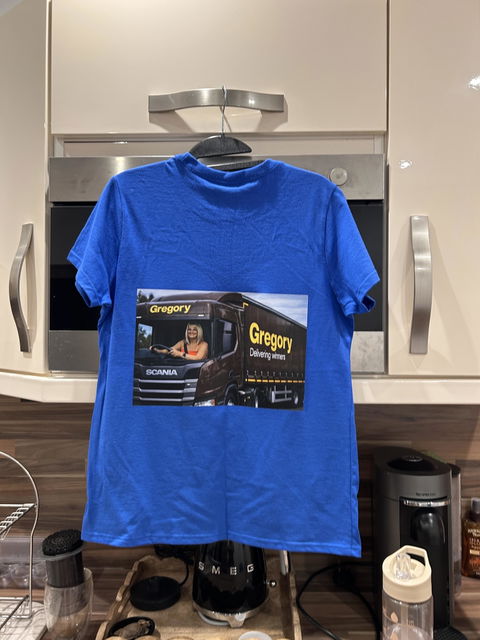 Personalised Iron On Heat Transfers, For T-shirt Garments Custom Design Print, Personalised Photo & Text, Full Colour Iron-On Shirt Gift