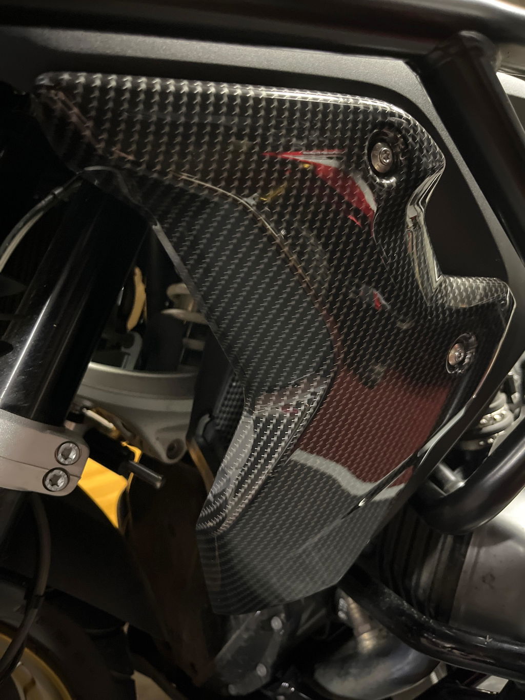 BMW R1250GS 2018-2023 Cadre latéral Carénage Capot Gardes Couvercle de radiateur