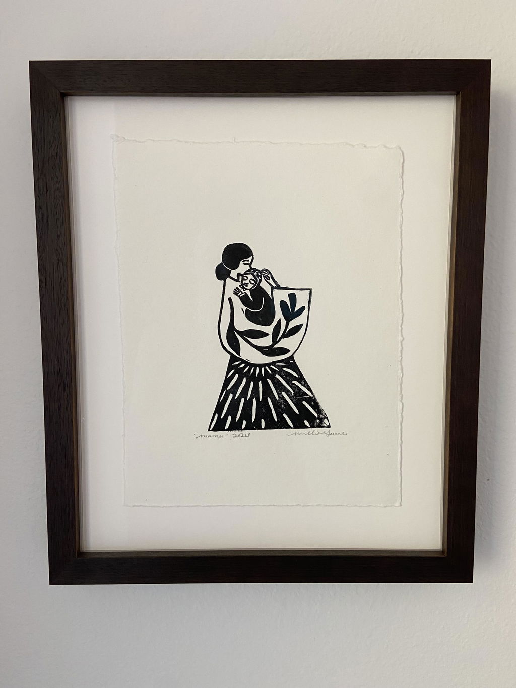 'Mama' Limited Release Block Print