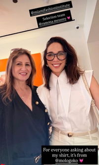 Matilda 10" Long Collar Strong Shoulder Sleeveless Shirt