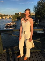AIKO EMBROIDERED JUMPSUIT